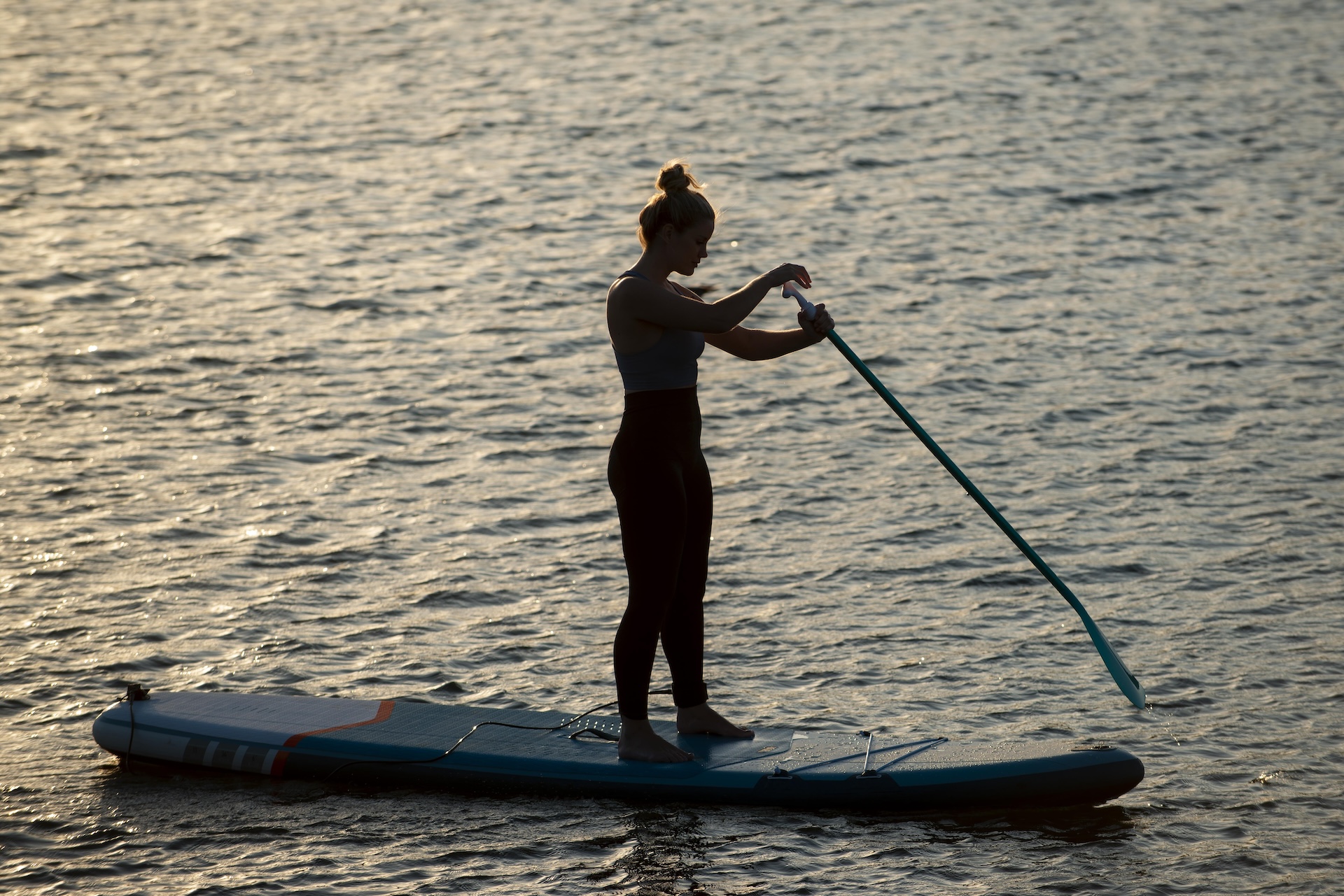 Stand up paddle dans la baie de Calvi